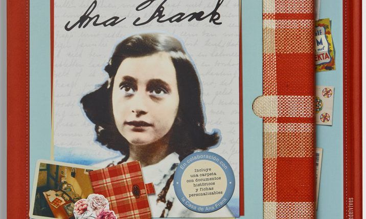 Libro para niños La vida de Ana Frank