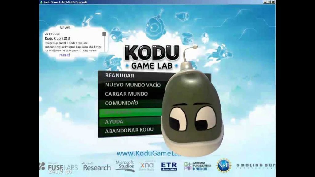 aprendiendo programación con kodu. Programar nunca fue más fácil.