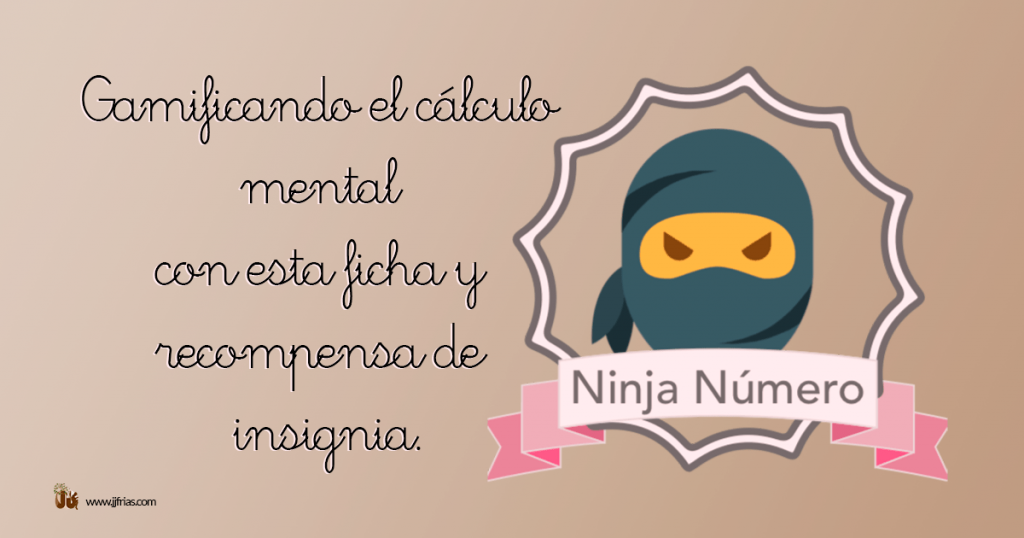 Ficha de cálculo mental para segundo curso de primaria