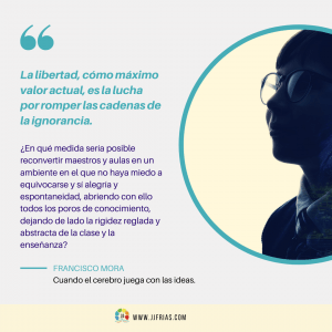 Frase educativa sobre libertad