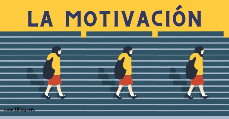 Una niña yendo motivada a clase