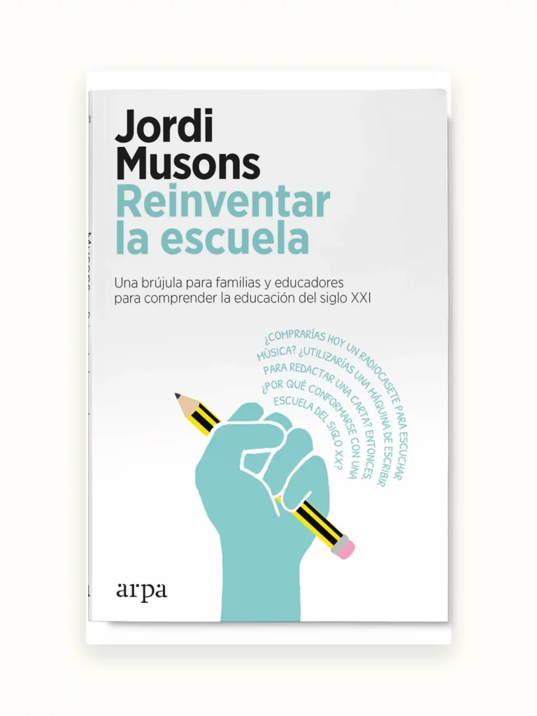Portada de Reinventar la escuela, de Jordi Musons