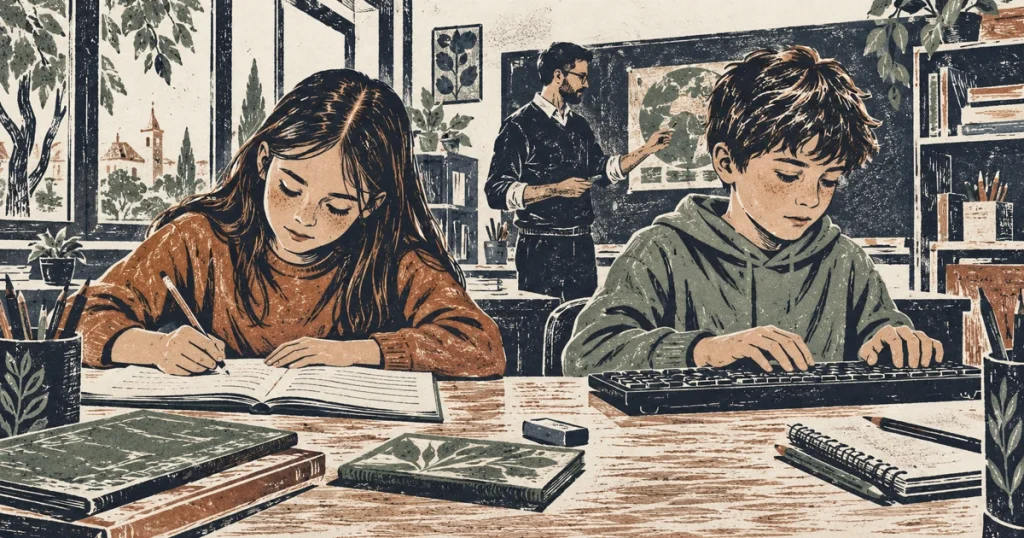 Escribir a mano y con teclado: enseñar antes de exigir