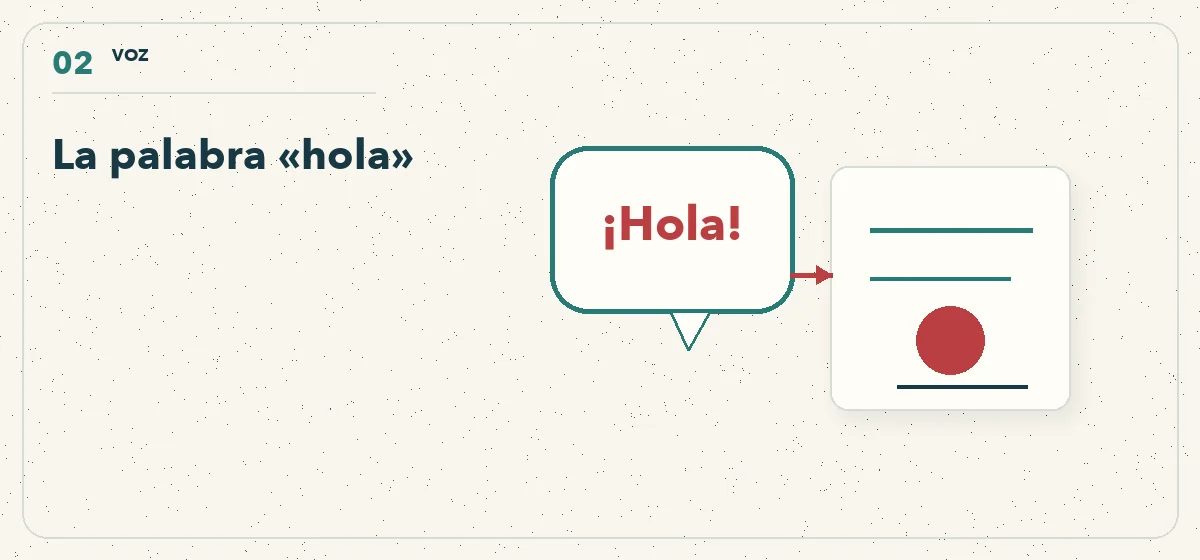 voz infantil que pasa a texto y dibujo