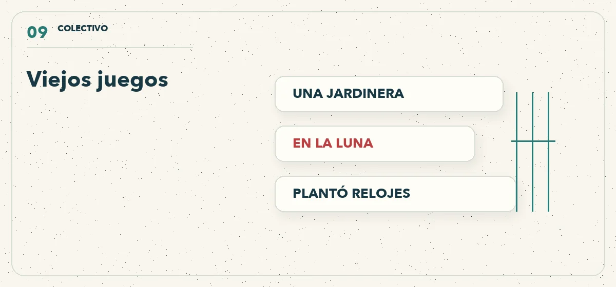 tres tiras de titulares mezclados